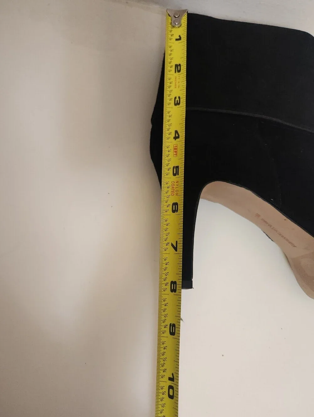 Adrienne Vittadini Black Suede Platform Ankle Booties Sz 8 NWOT